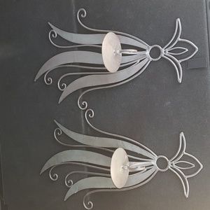 Candle wall sconces